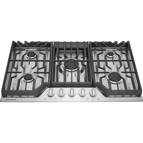 Frigidaire 36'' Gas Cooktop Stainless Steel.